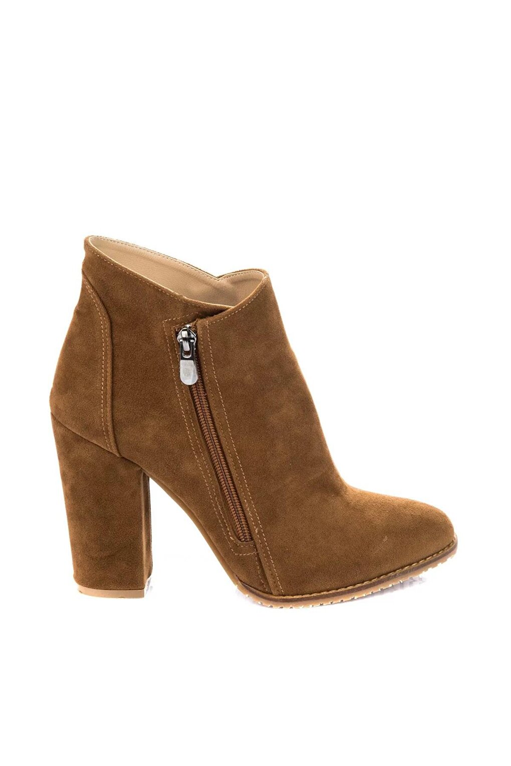 A922640802 Светло-коричневые женские ботинки Fox Shoes