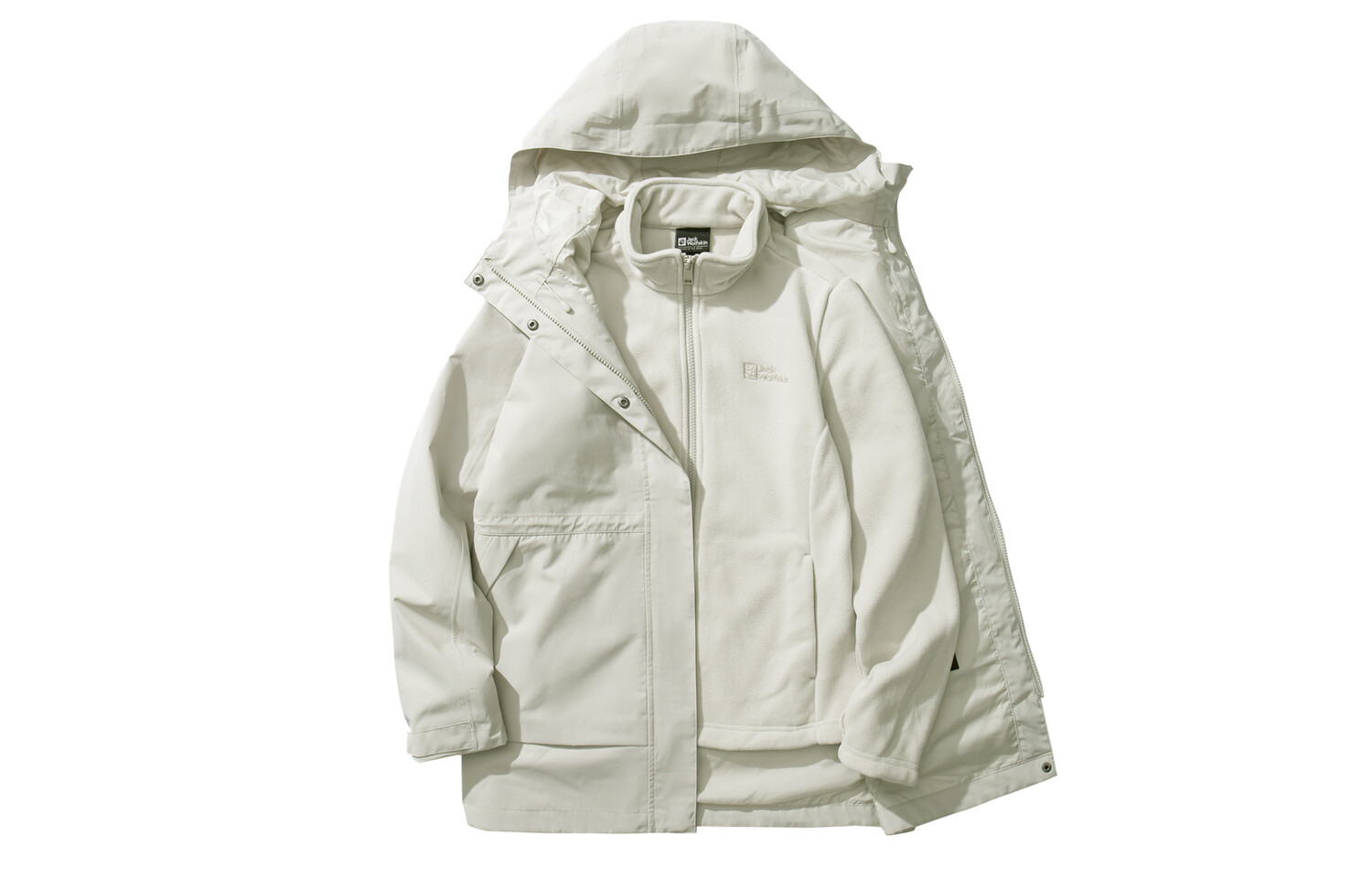 

Ветровки женские Jack Wolfskin, цвет Gray/I0084