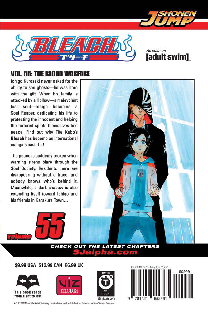 

Манга BLEACH Manga Volume 55
