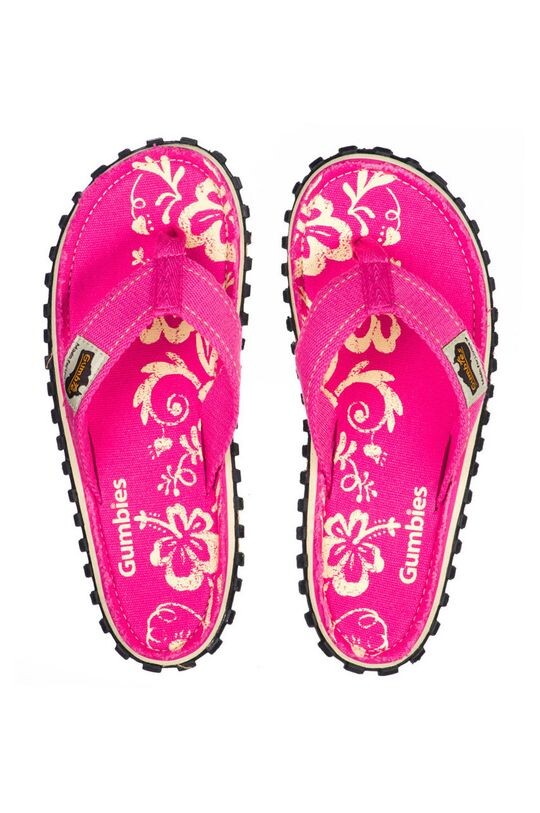 

Розовые шлепанцы Islander Hibiscu Gumbies, розовый