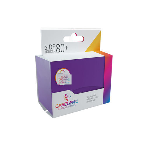

Коробка для карточек Gamegenic Side Holder 80+ Purple Gamegenic