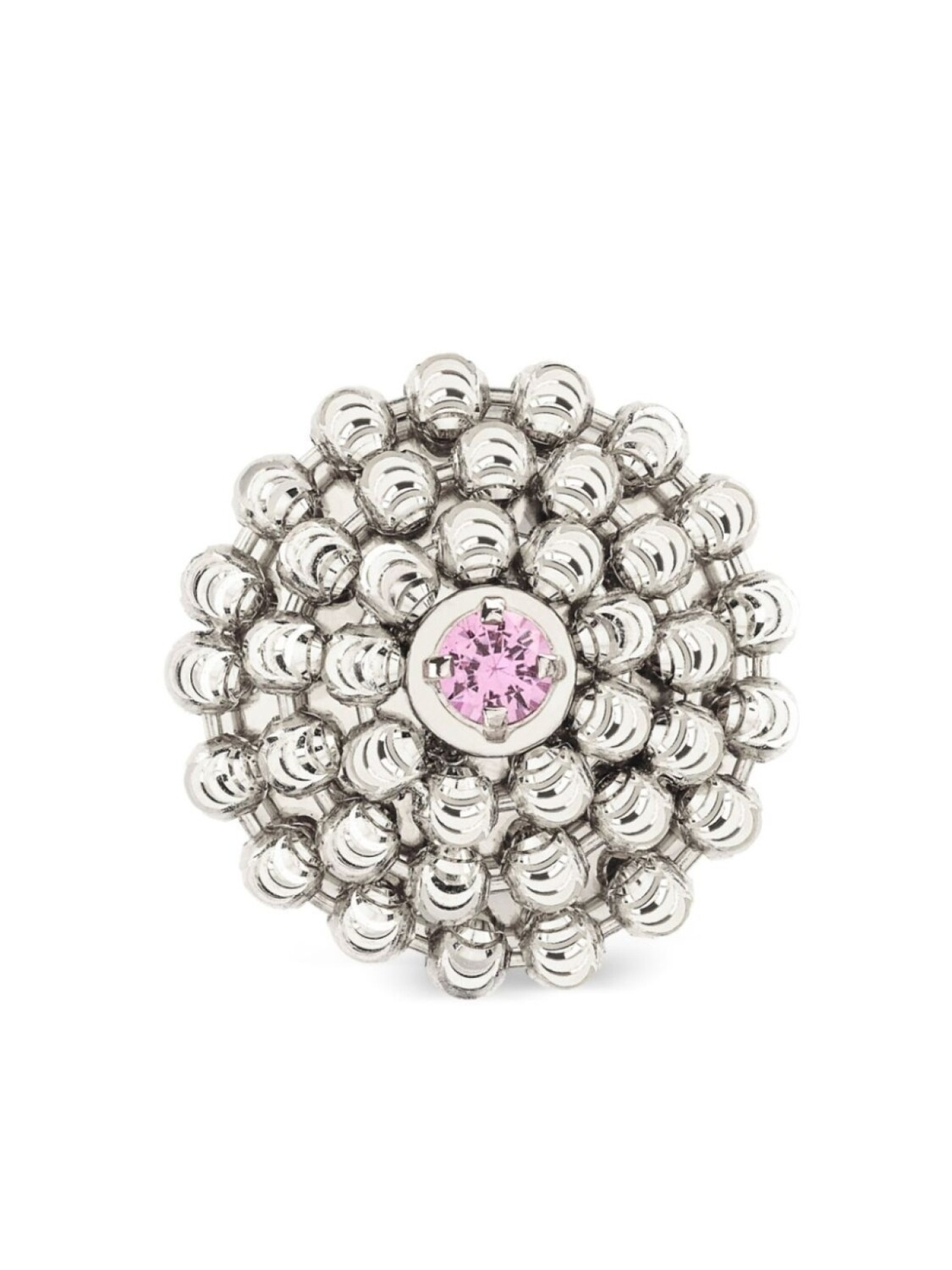 

Серьги Mimosa из белого золота с сапфирами Officina Bernardi, серебряный