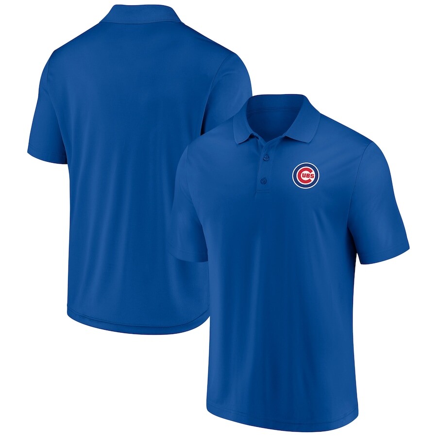 

Поло с коротким рукавом Fanatics Branded Chicago Cubs, роял