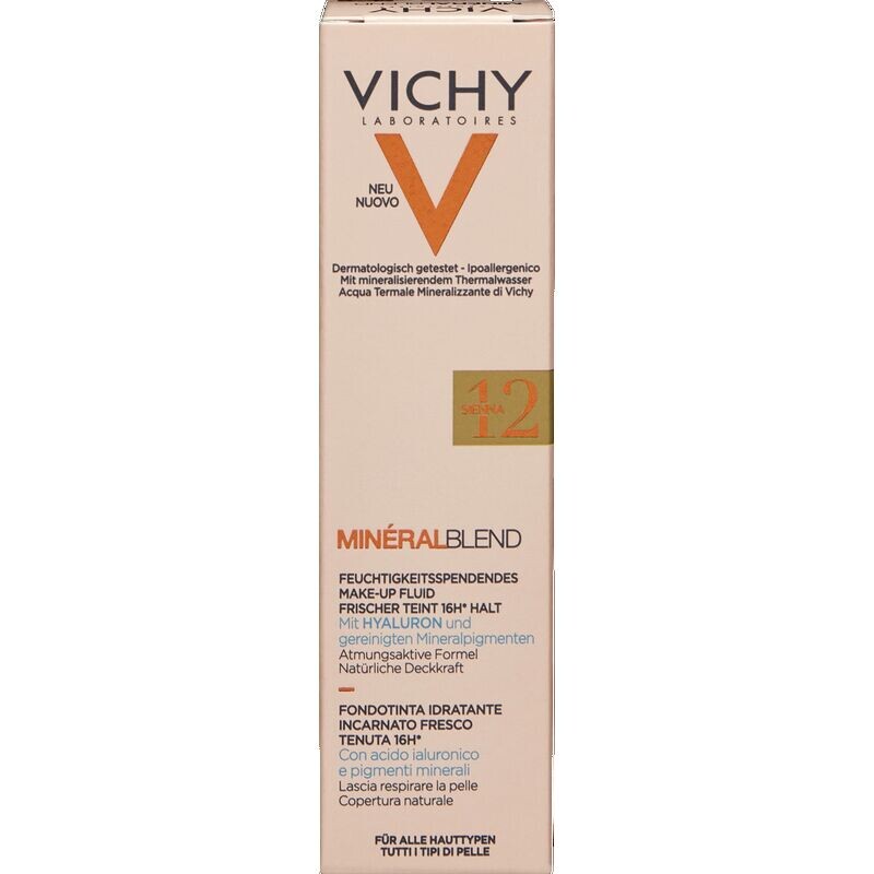 

MINÉRALBLEND увлажняющий флюид для макияжа 12 сиены VICHY, 30 ml