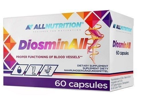 Препарат, поддерживающий систему кровообращения Allnutrition Diosminal, 60 шт