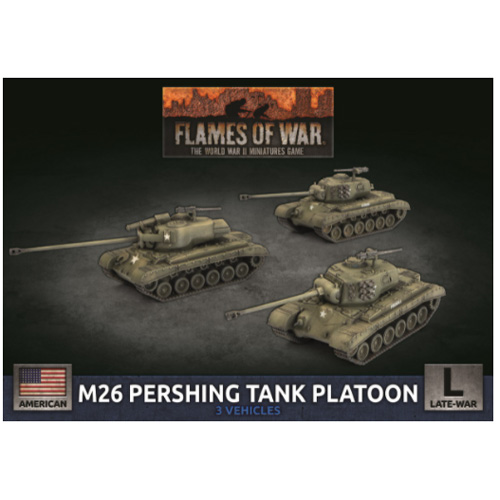 Фигурки M26 Pershing Tank Platoon (Plastic X3)