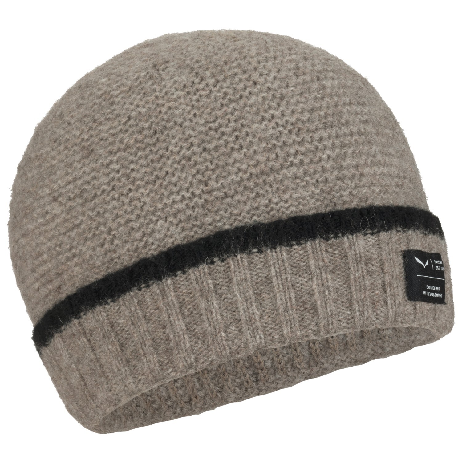 

Шапка Salewa Fanes Sarner Wool Beanie, цвет Undyed