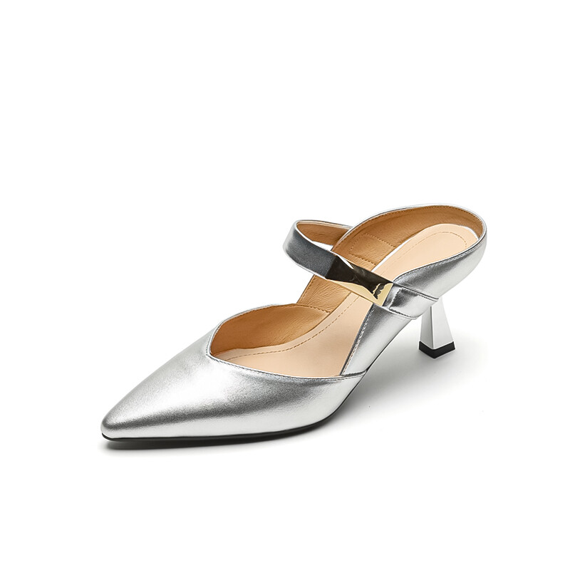 

Мюли Five-nine Dan seven Closed Toe Slippers Women's, серебряный