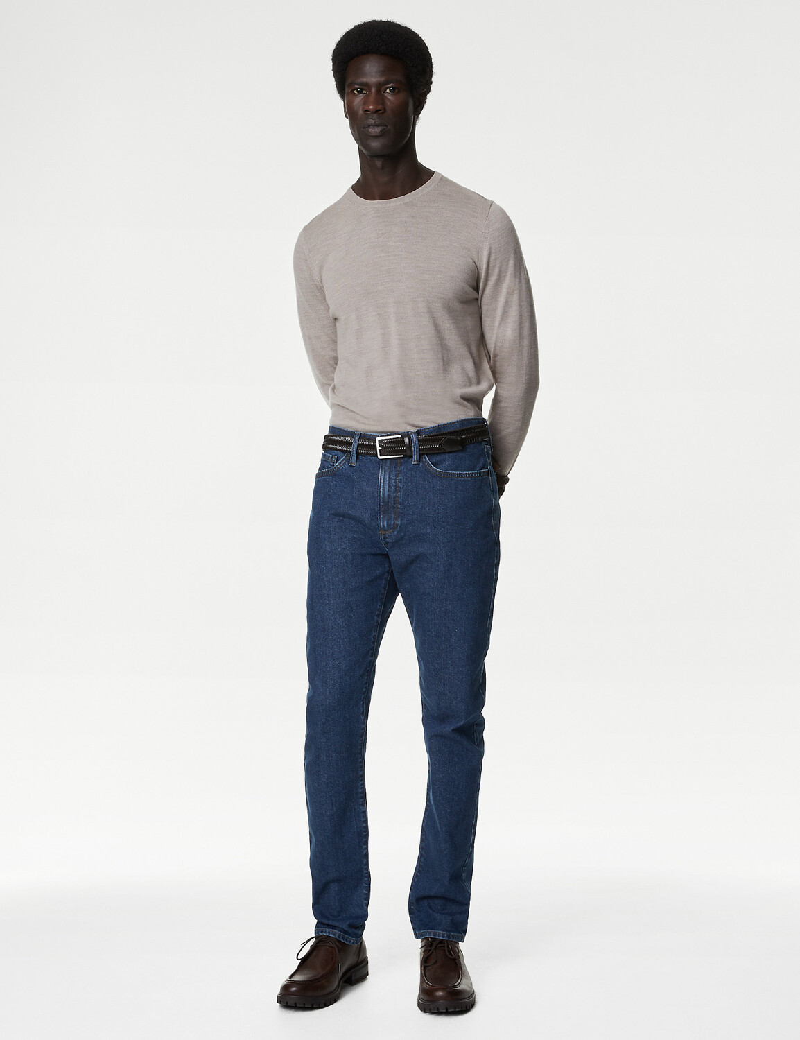 

Джинсы Slim Fit с 5 карманами Autograph, синий деним
