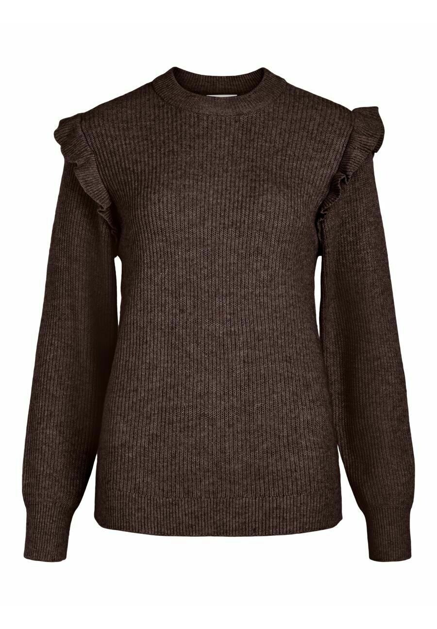 

Свитшот Object OBJMALENA L/S RUFFEL NOOS, цвет java