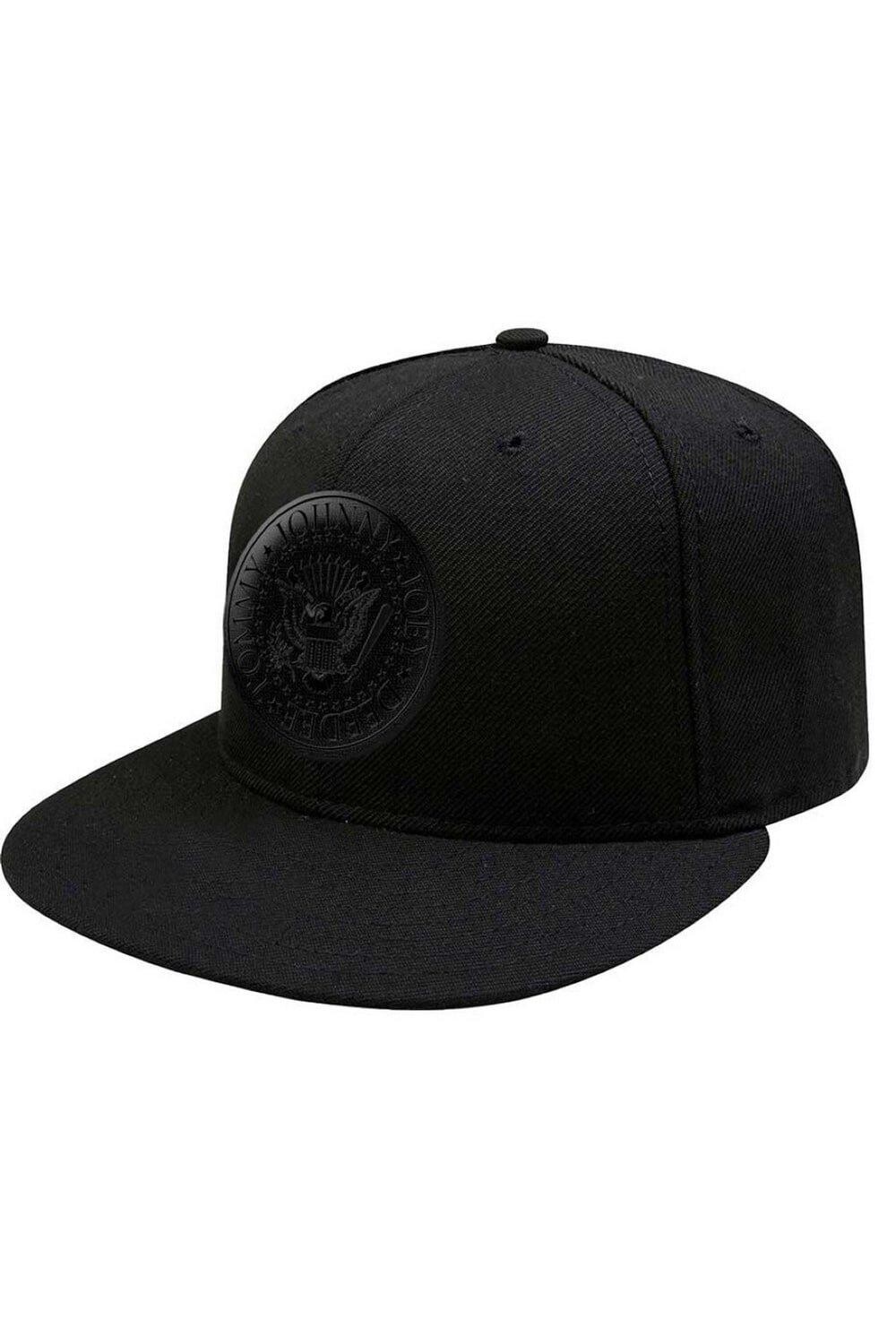 

Кепка Snapback с президентской печатью Ramones, черный