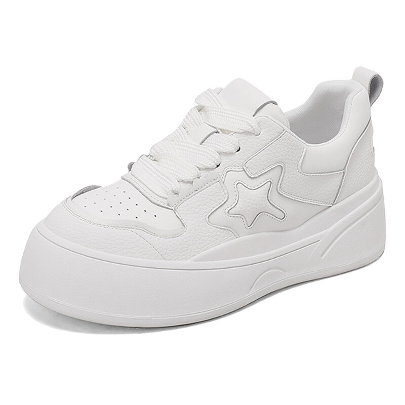 

Кеды, скейтборд обувь женская низкая Miami, цвет White/Apricot