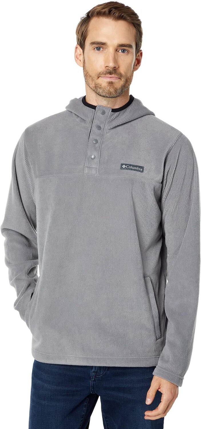 

Толстовка Steens Mountain Novelty 1/2 Snap Hoodie Columbia, цвет City Grey