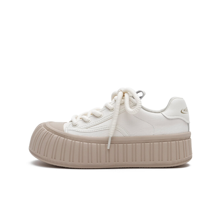 

Кроссовки MASOOMAKE Skateboarding Shoes Women's Low-top, цвет Off White