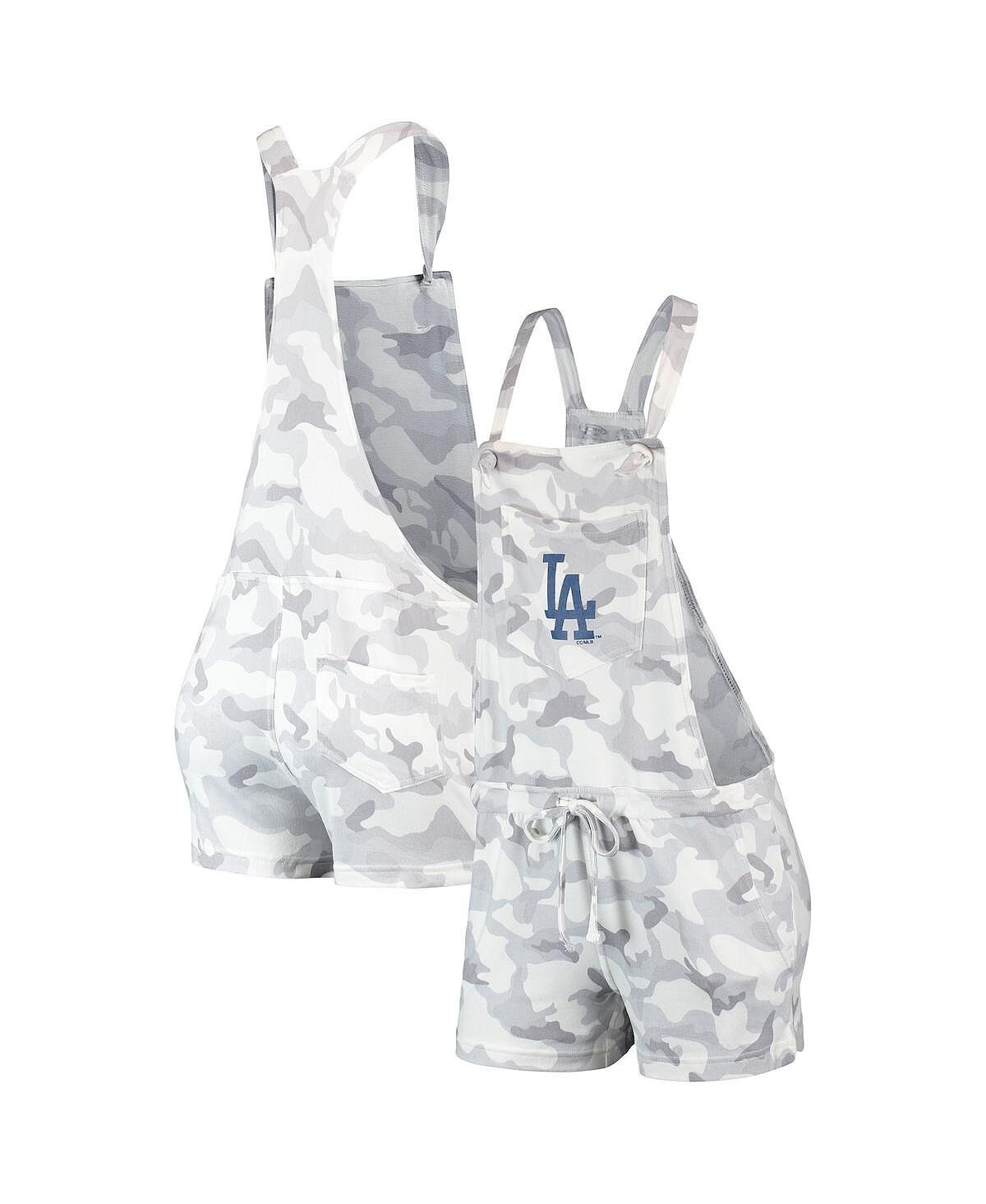 

Женский серый камуфляжный комбинезон Los Angeles Dodgers Concepts Sport, серый