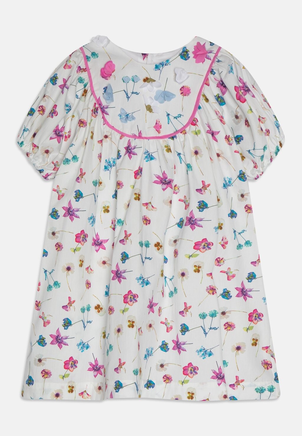 

Платье из джерси DRESS APRON LOOK Il Gufo, цвет white
