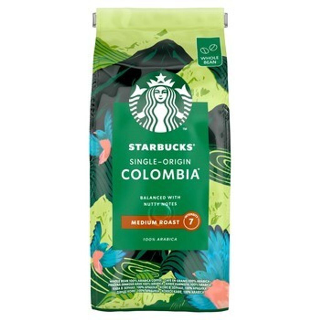 

Starbucks одного происхождения, Колумбия, 100% цельнозерновая арабика, 450 г Selgros111