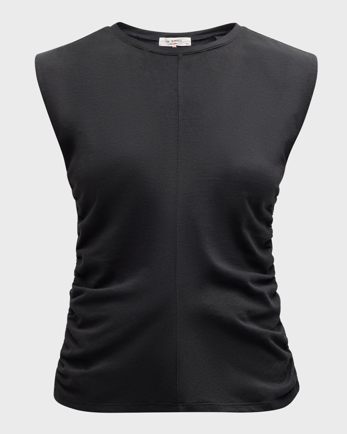 

Майка Джульетта со сборками Rag & Bone, цвет Blk
