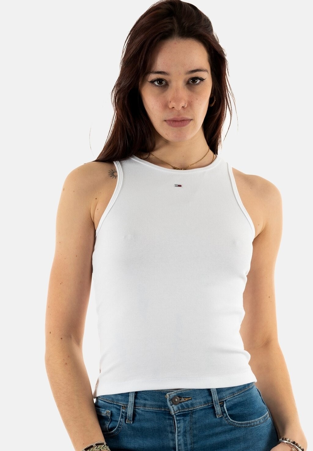 

Топ Tommy Hilfiger, белый