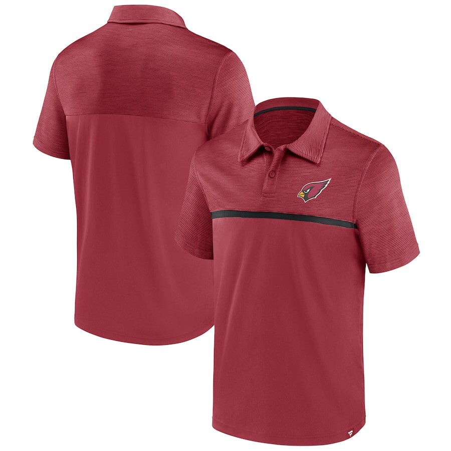

Поло с коротким рукавом Fanatics Branded Arizona Cardinals, кардинал