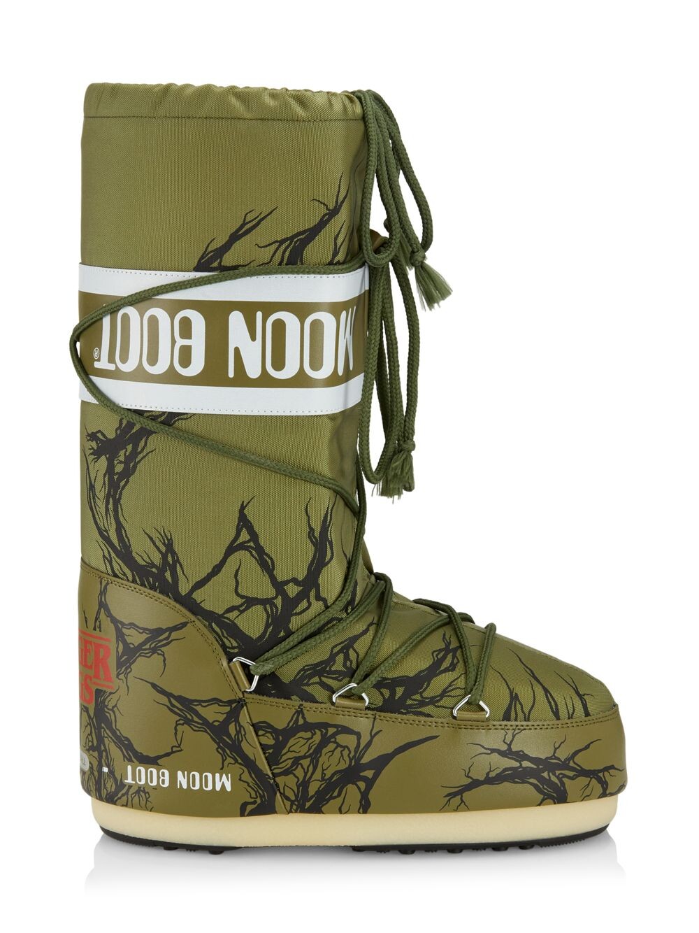 

Ботинки Moon Boot x Stranger Things Icon Moon Boot, хаки