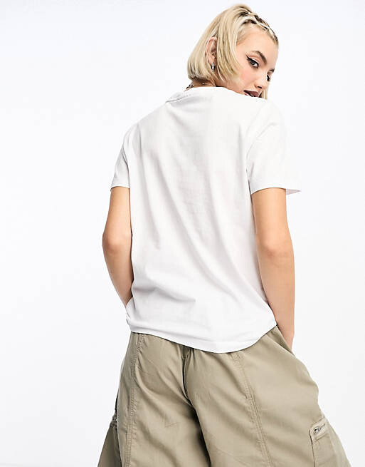

Белая футболка с логотипом Superdry Vintage