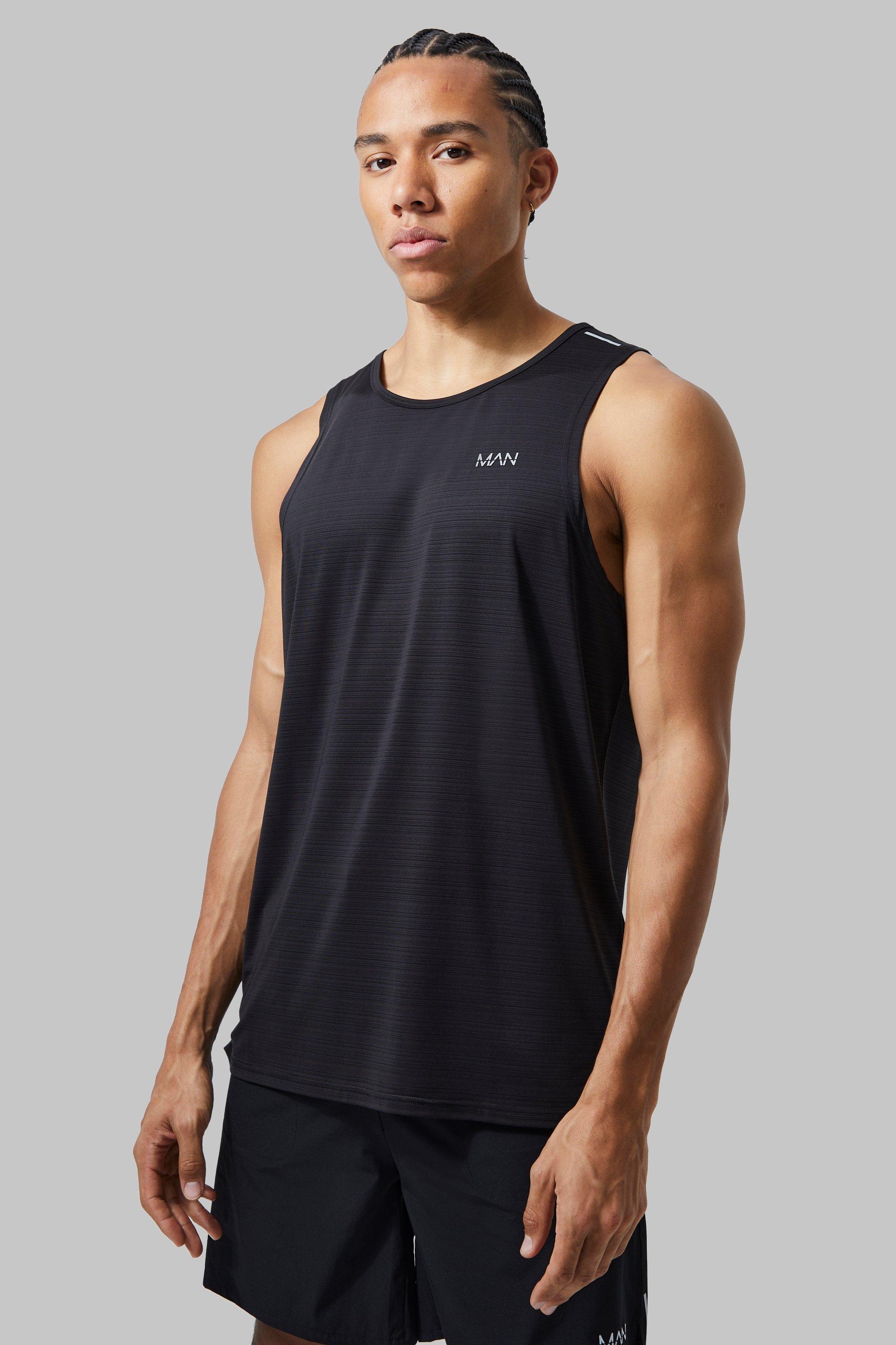 

Легкий жилет performance tall man active Boohoo, черный