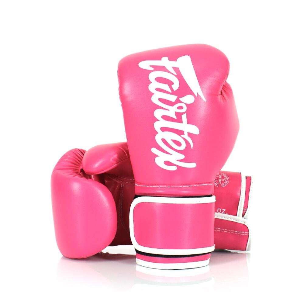 

Боксерские перчатки Fairtex BGV14, розовый / белый