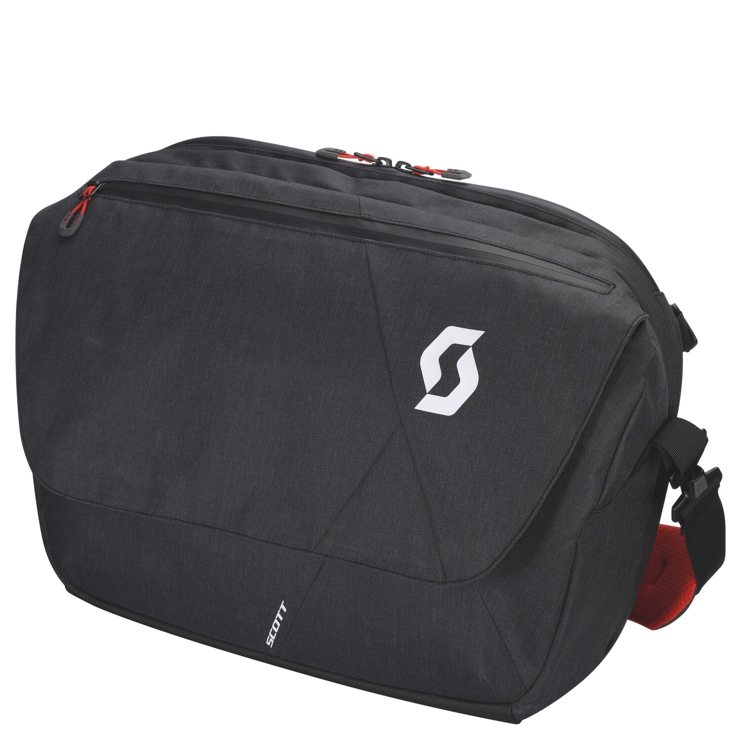 

Сумка через плечо SCOTT Messenger 25 17 48 cm, цвет dark grey/red clay
