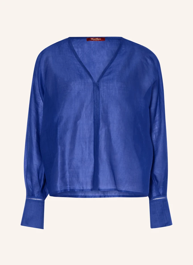 

Блузка-рубашка leccio Maxmara Studio, синий
