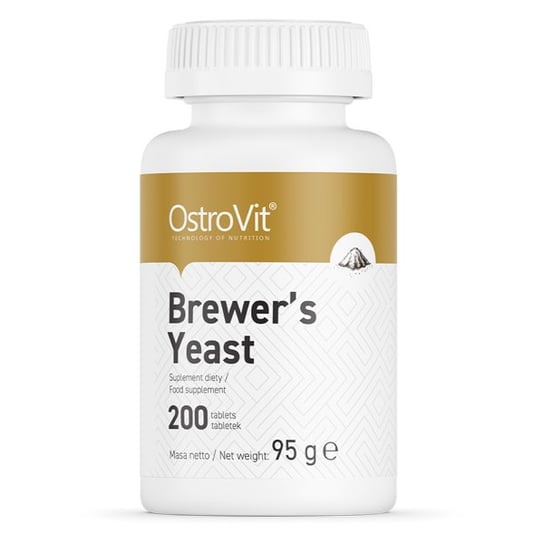 OstroVit, Пивные дрожжи 200 таблеток Кожа волосы пивные дрожжи amazing nutrition 240 таблеток