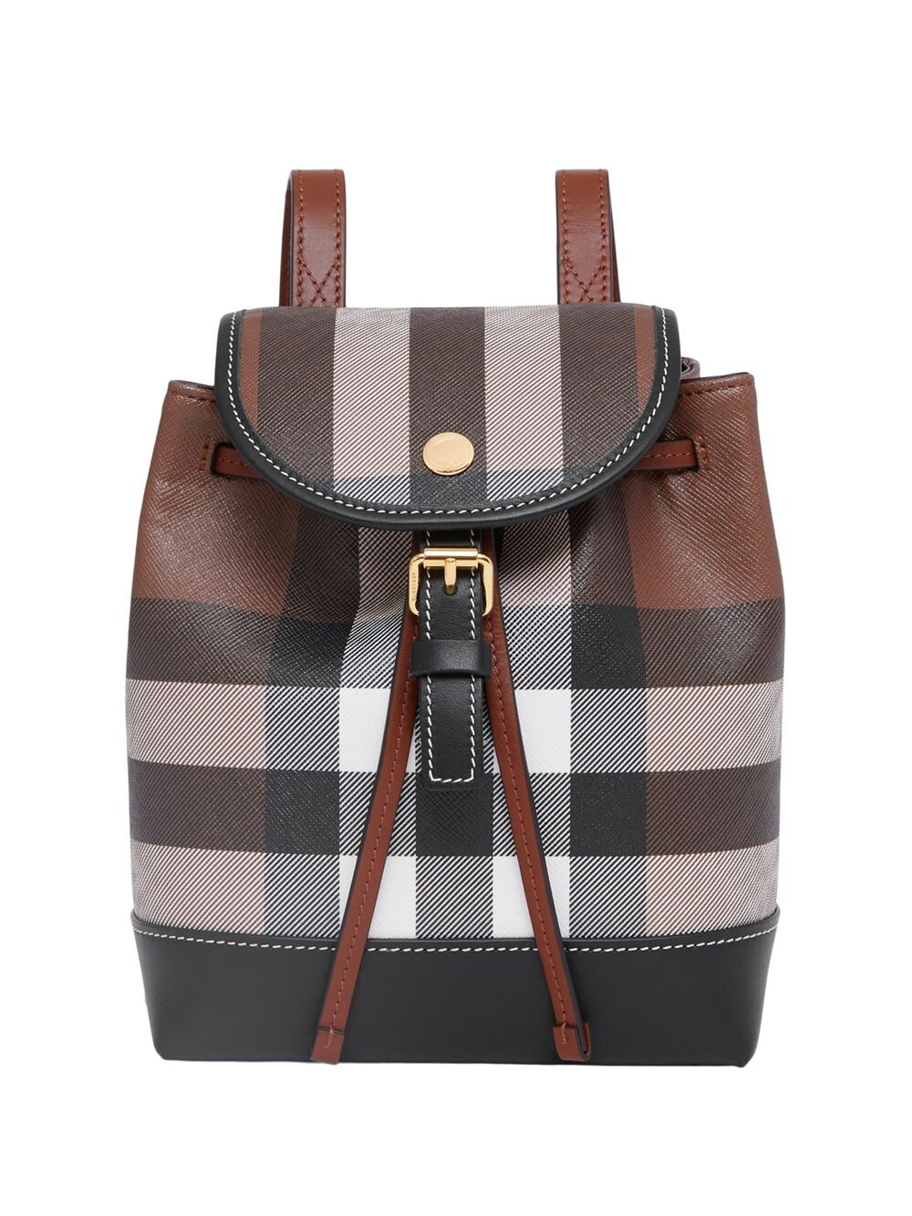 

Рюкзак из парусины с покрытием в клетку Micro Check Burberry