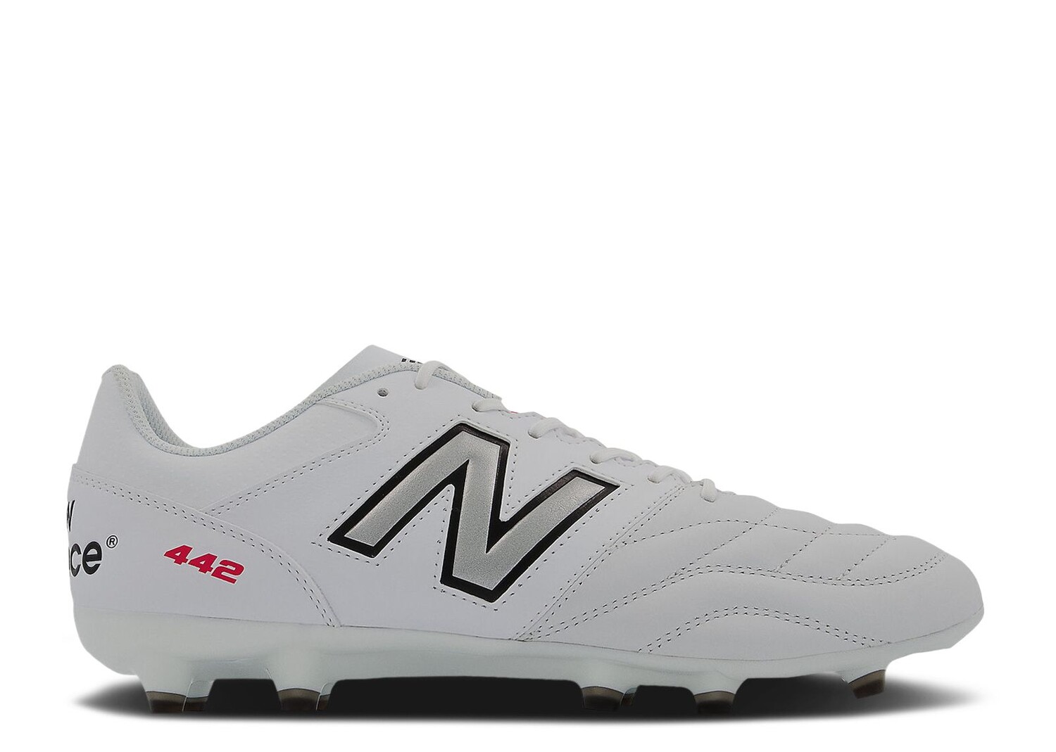 

Кроссовки New Balance 442V2 Team Fg 2E Wide 'White Black', белый
