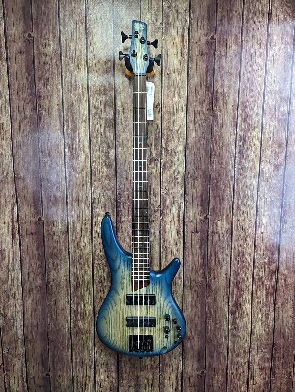Басс гитара Ibanez SR600E Cosmic Blue Sunburst Flat