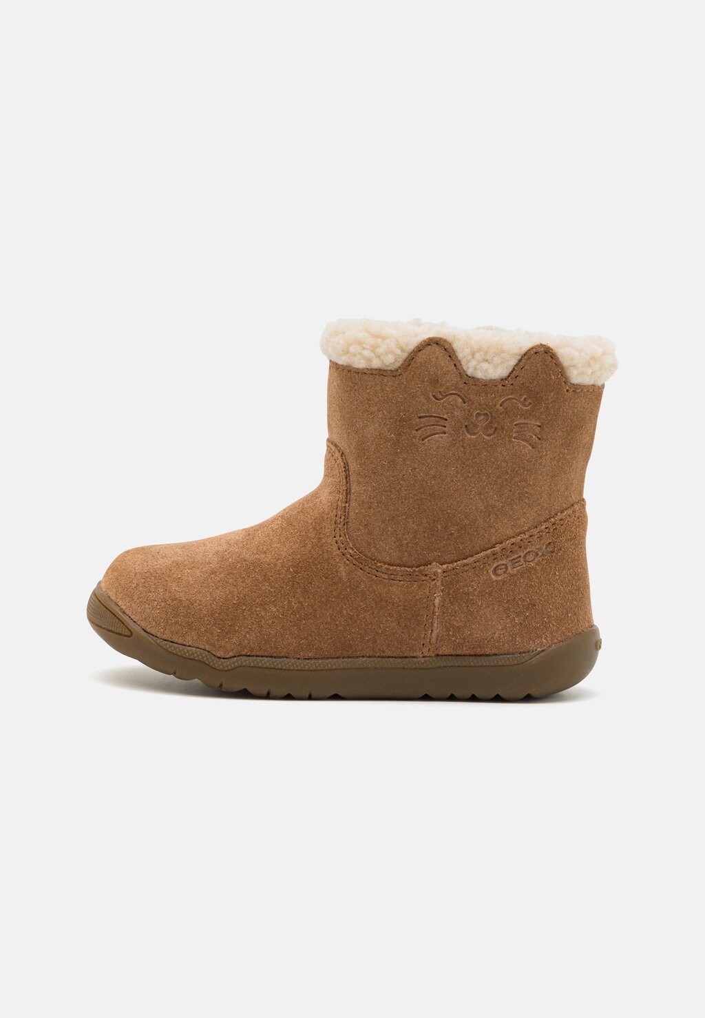 

Туфли для первых шагов Macchia Unisex Geox, цвет whisky
