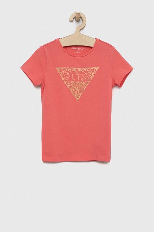 

Детская футболка Guess, розовый