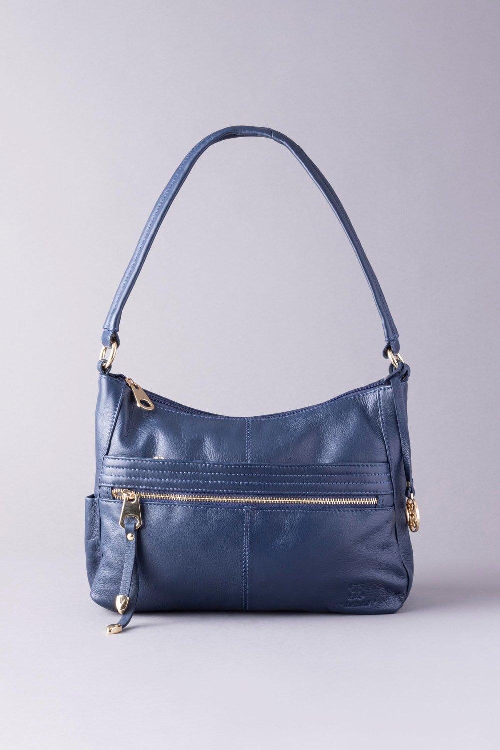 Кожаная сумка через плечо 'Cartmel' Lakeland Leather, синий