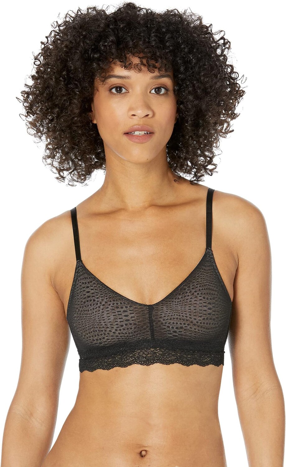 

Беспроводной бюстгальтер Beyond Convertible 725286 Natori, цвет Black/Cafe