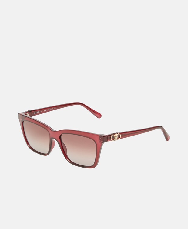 

Солнцезащитные очки Salvatore Ferragamo, красный
