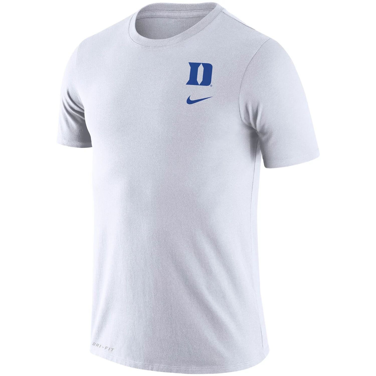 

Мужская белая футболка Duke Blue Devils DNA с логотипом Performance Nike, Белый