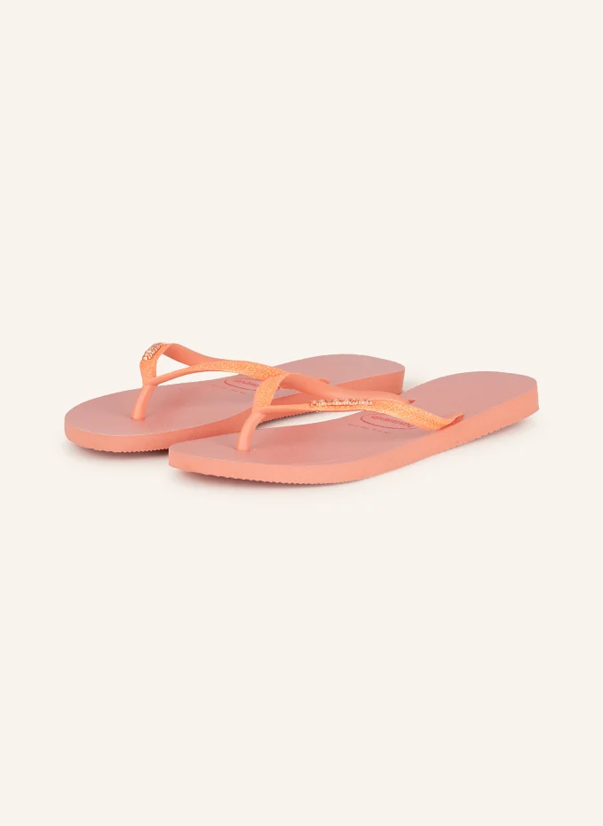 

Разделитель для пальцев slim glitter iridescent Havaianas, оранжевый