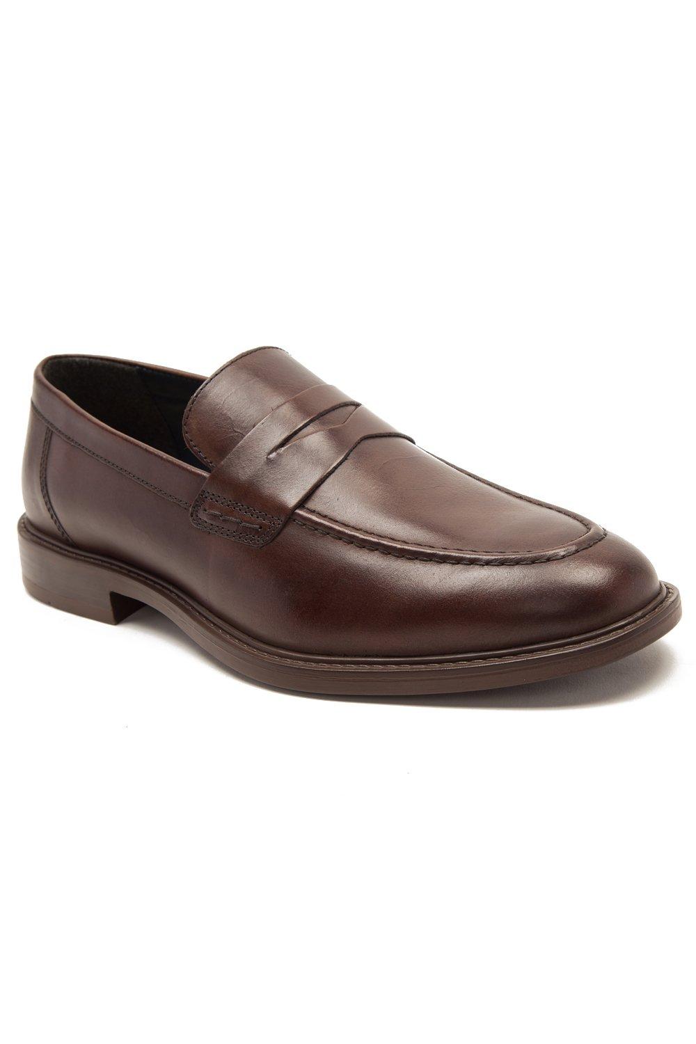 Кожаные туфли без шнуровки 'Lucas' Thomas Crick, коричневый туфли без шнуровки benjy ii bugatti коричневый