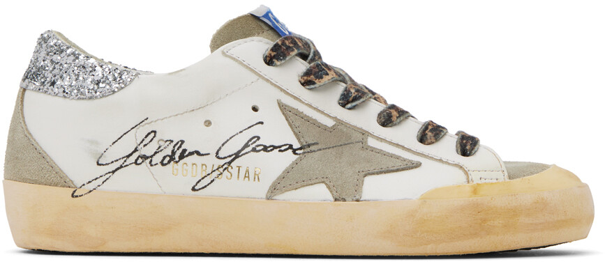 

Белые кроссовки Golden Goose Super-Star, Белый