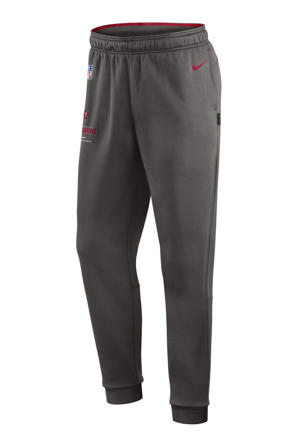 

Флисовые утепленные брюки Fanatics Tampa Bay Buccaneers Sideline Nike Nike, серый