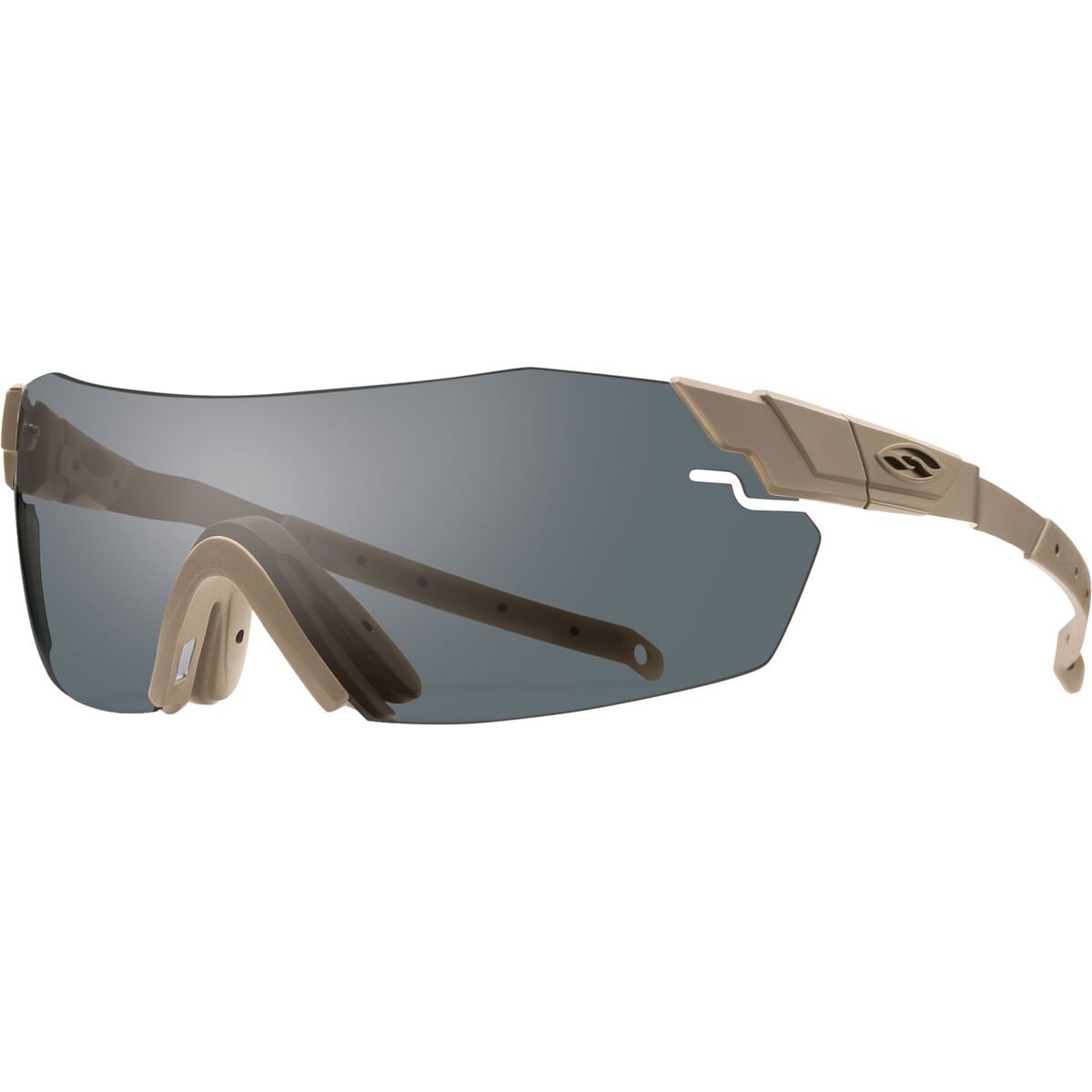 

Солнцезащитные очки pivlock echo elite Smith, цвет tan 499/clear gray ignitor