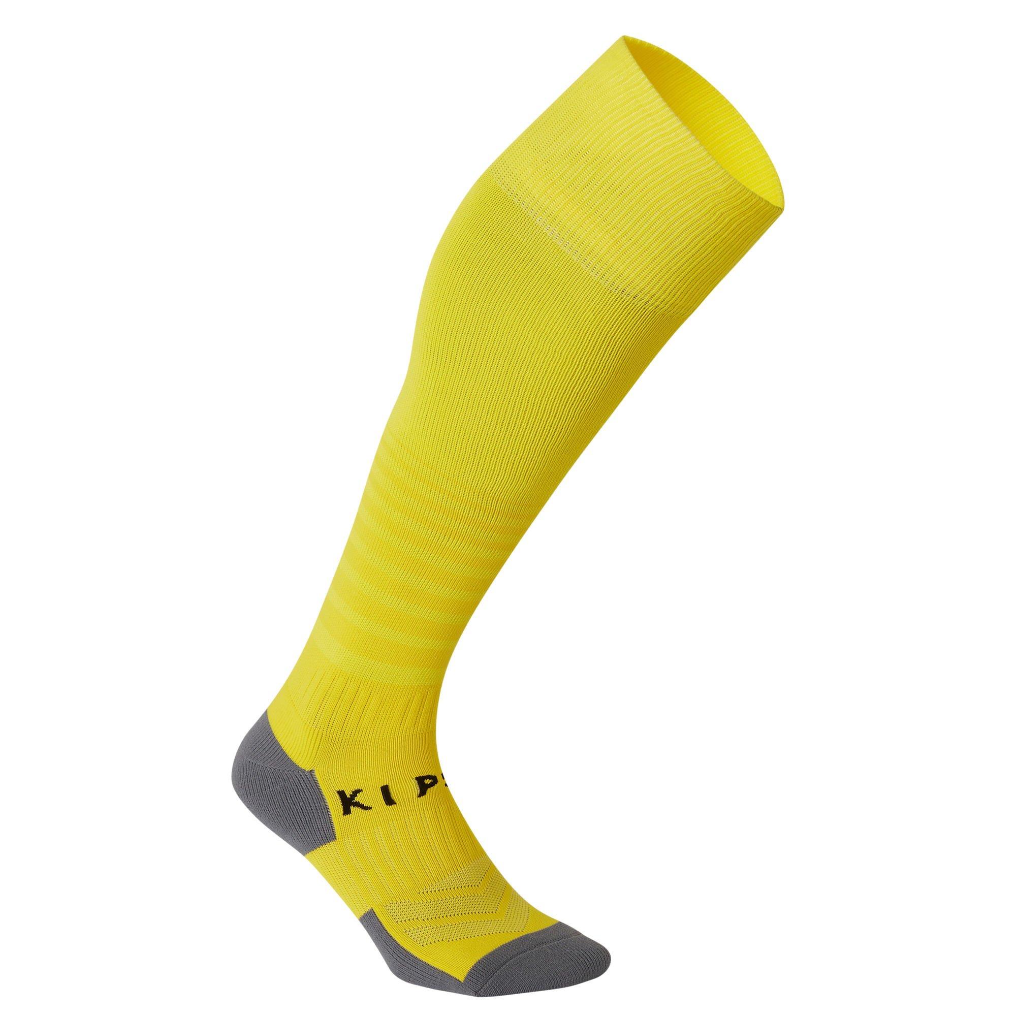 Футбольные носки Decathlon Viralto Club Kipsta, желтый футбольные шорты для взрослых decathlon viralto club kipsta темно синий