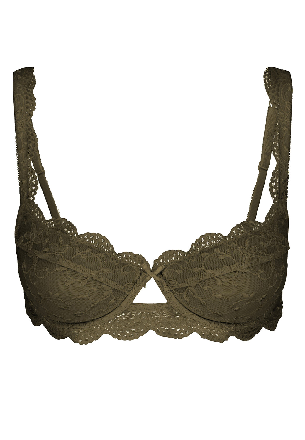 

Бюстгальтер пуш ап Nina von C. Push Up Dirndl BH Silver Edition, цвет Moos