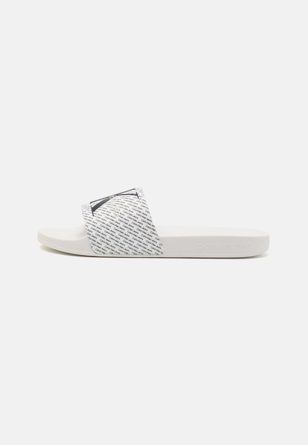 

Шлепанцы SLIDE Calvin Klein Jeans, цвет bright white/black