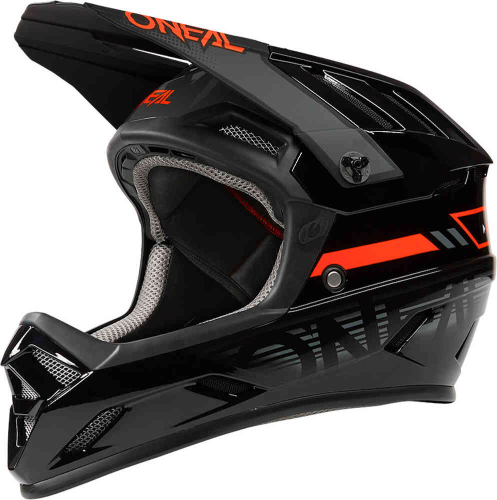 Шлем для скоростного спуска Backflip Eclipse Oneal, черный/серый/красный