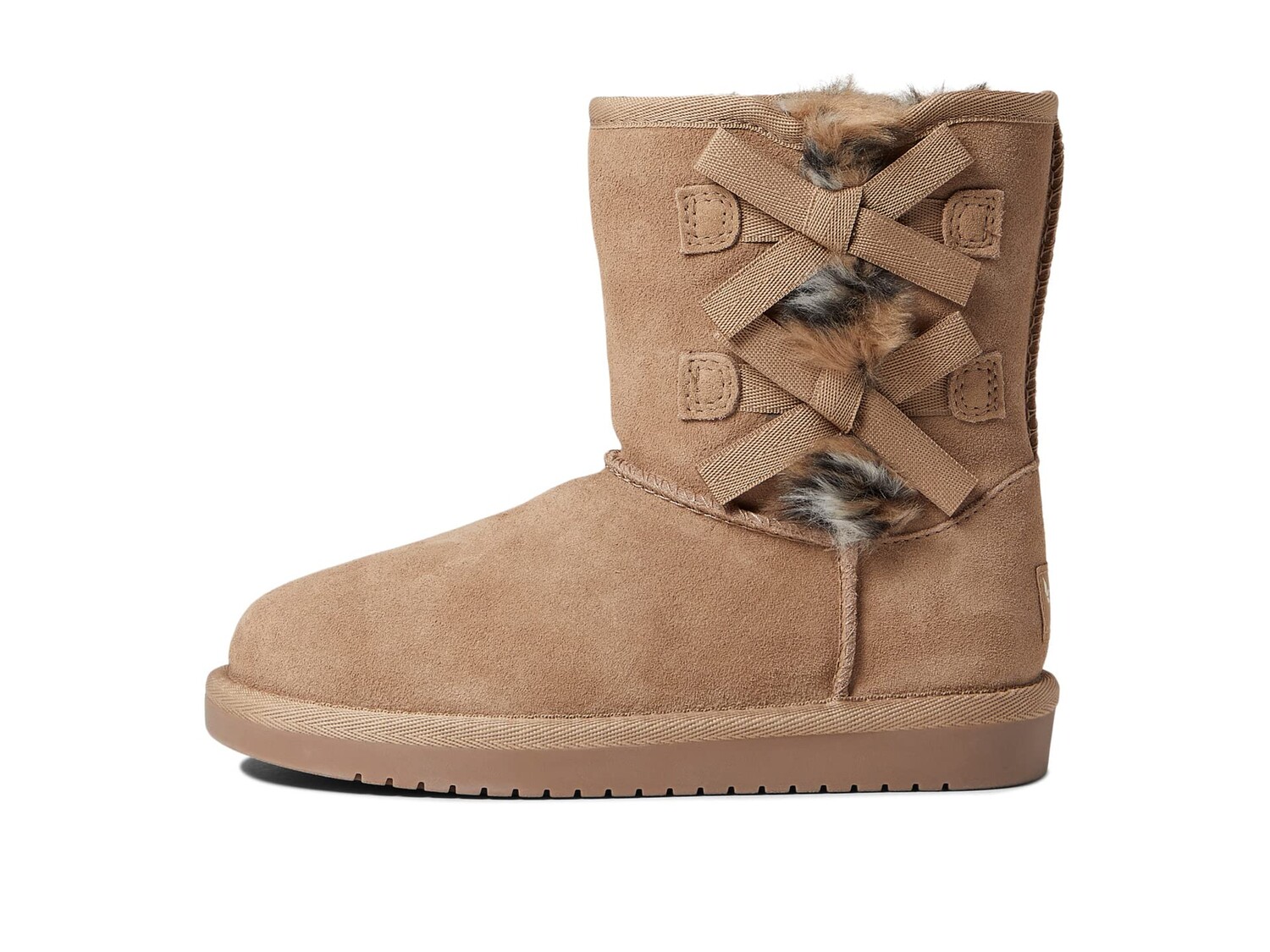 

Ботинки Koolaburra by UGG Kids Victoria Short Leopard (Little Kid/Big Kid)